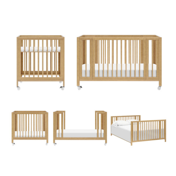 Xetch 9-in-1 Convertible Crib – Bassinet & Toddler Bed All-Stages Sleep Solution - Image 22