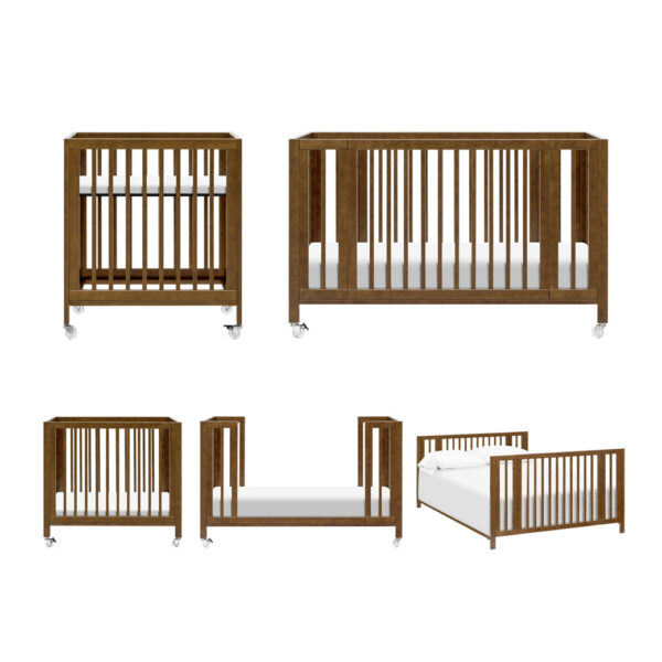 Xetch 9-in-1 Convertible Crib – Bassinet & Toddler Bed All-Stages Sleep Solution - Image 90