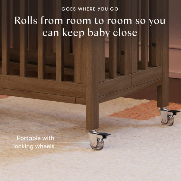 Xetch 9-in-1 Convertible Crib – Bassinet & Toddler Bed All-Stages Sleep Solution - Image 78