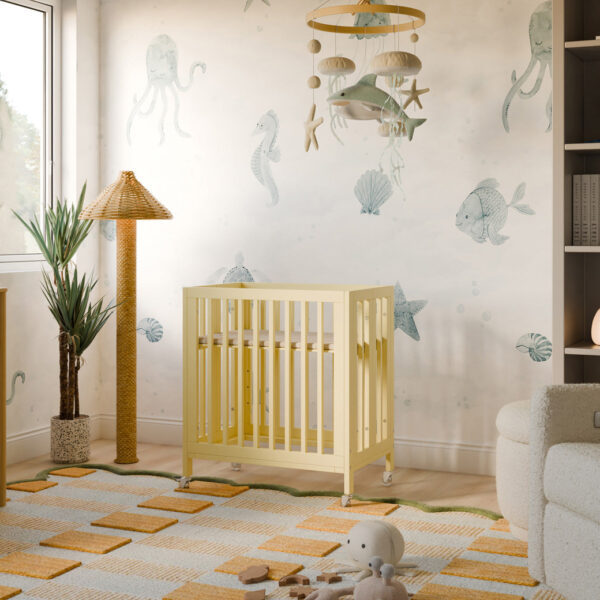 Xetch 9-in-1 Convertible Crib – Bassinet & Toddler Bed All-Stages Sleep Solution - Image 50