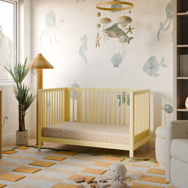 Xetch 9-in-1 Convertible Crib – Bassinet & Toddler Bed All-Stages Sleep Solution - Image 53