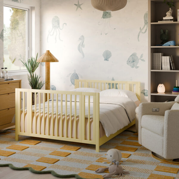 Xetch 9-in-1 Convertible Crib – Bassinet & Toddler Bed All-Stages Sleep Solution - Image 55