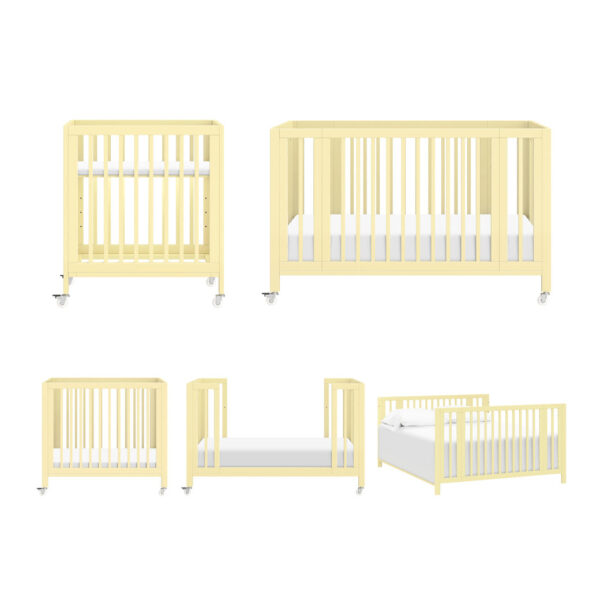 Xetch 9-in-1 Convertible Crib – Bassinet & Toddler Bed All-Stages Sleep Solution - Image 40