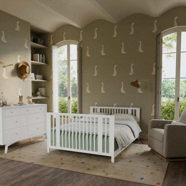 Xetch 9-in-1 Convertible Crib – Bassinet & Toddler Bed All-Stages Sleep Solution - Image 73